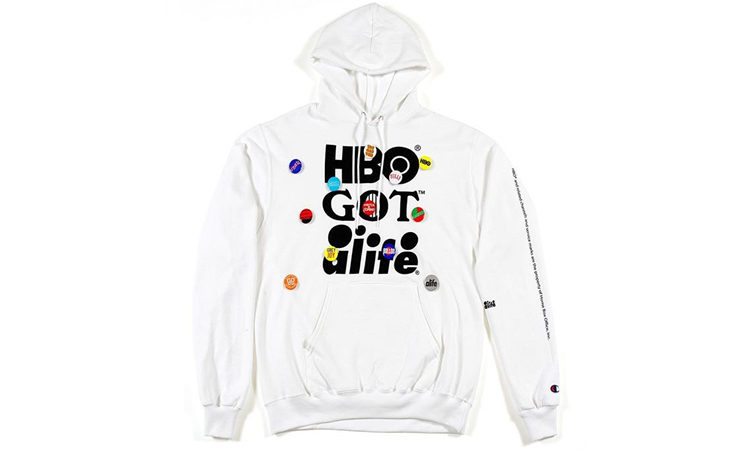 看来连街头品牌 ALIFE 都是《权利的游戏》的粉丝