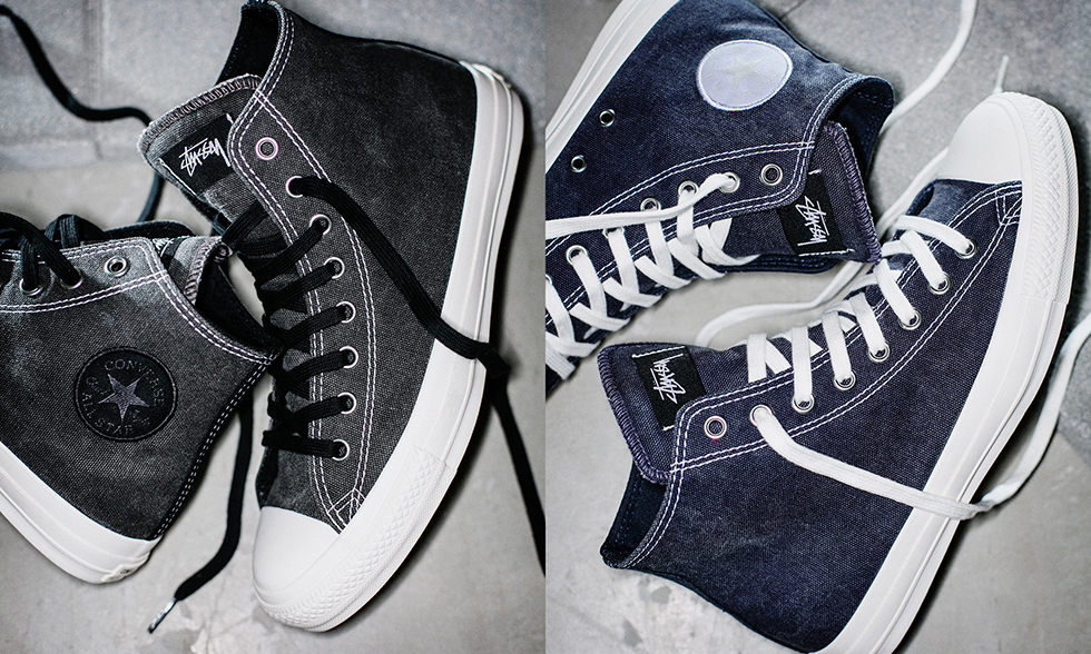 CONVERSE JAPAN 携手 Stussy 推出 All Star 100 Hi 别注联乘