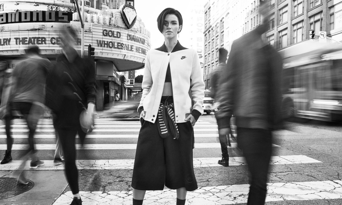 Ruby Rose 出镜 Nike Tech Fleece 2017 秋冬系列 Lookbook