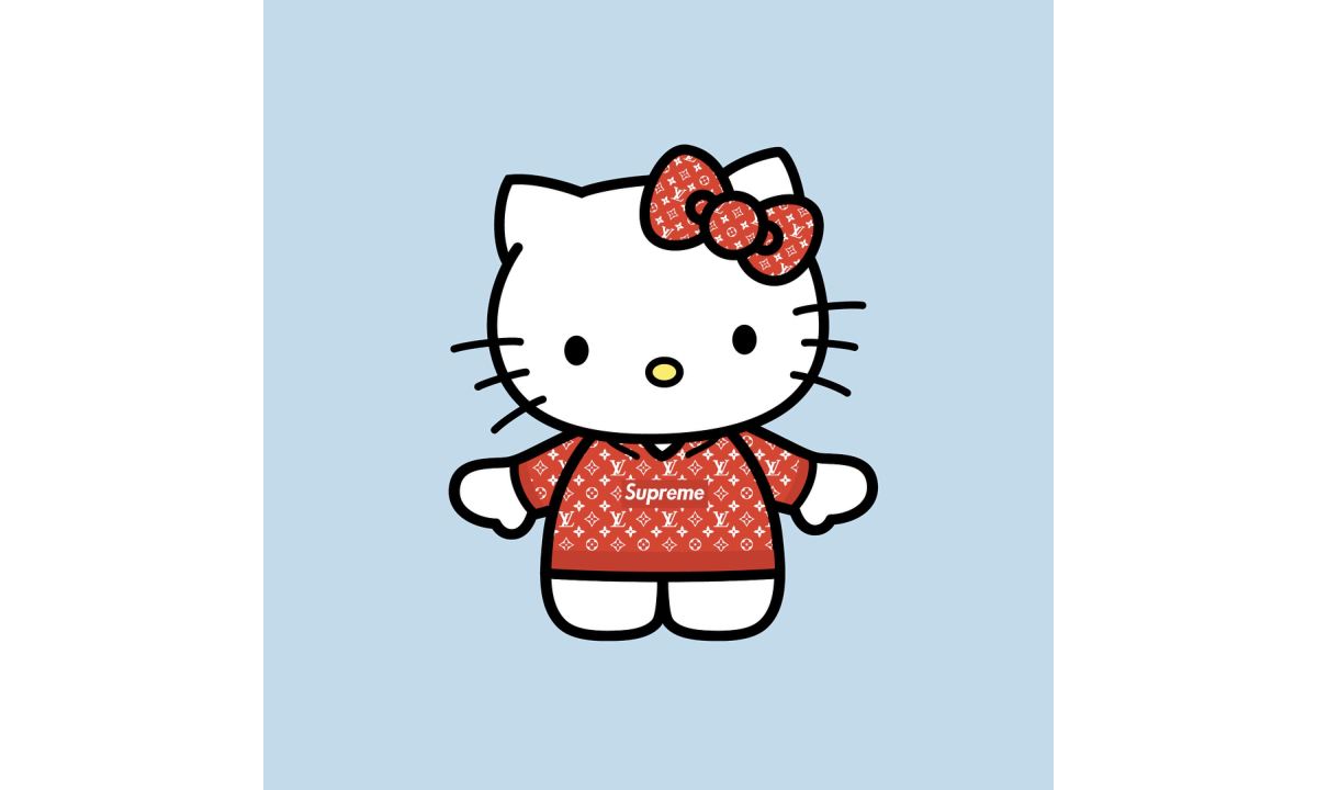 当 HELLO KITTY 变身街头潮人