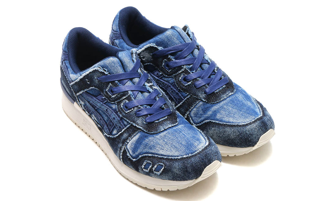 ASICS 释出 GEL-Lyte III 蓝色水洗丹宁配色