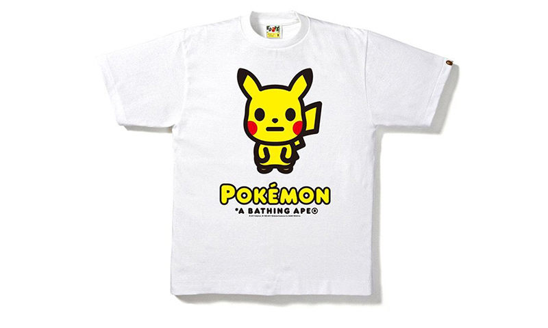 A BATHING APE® 这次的合作对象居然是 Pokémon