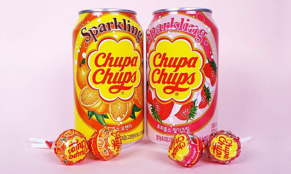 浓浓童年回忆的珍宝珠 Chupa Chups 棒棒糖推出同款饮料