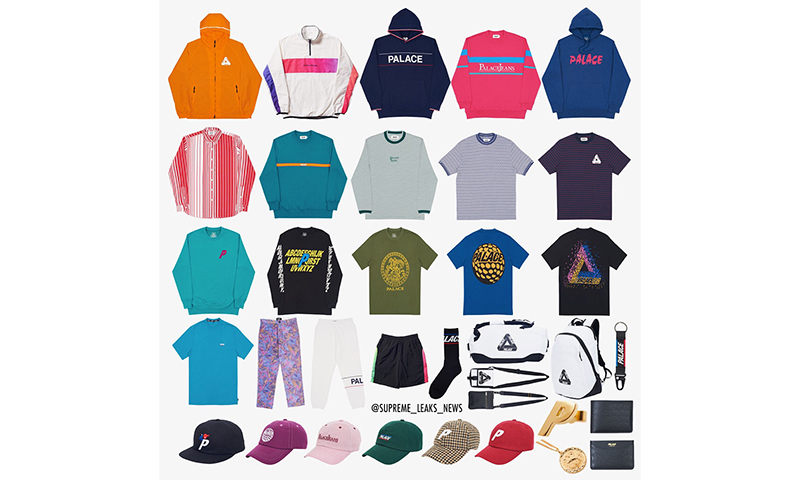 Palace Skateboards 2017 首发单品一览