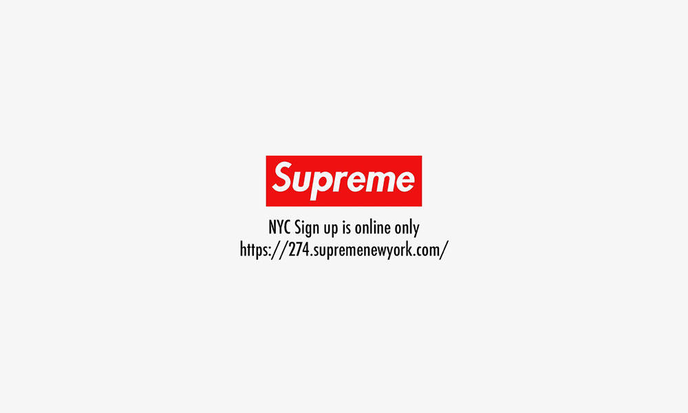 Supreme 2017 秋冬系列不是你排队就能买的了