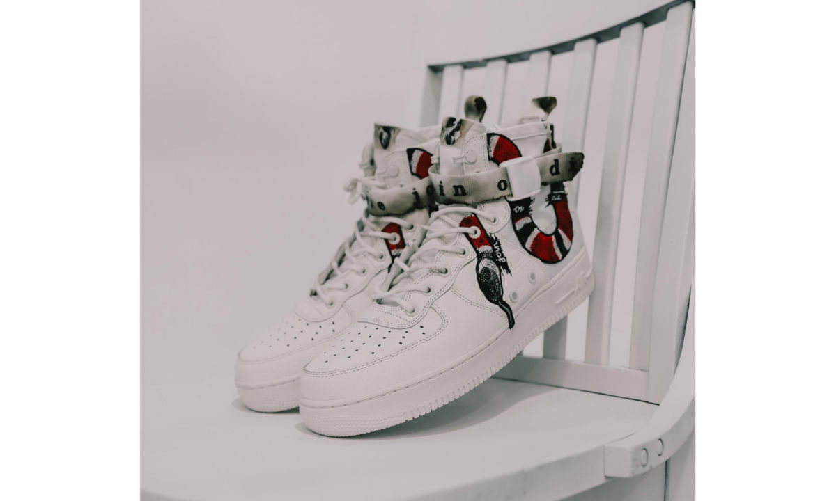 Ceeze 推出 “Join or Die” 定制版 Nike SF-AF1
