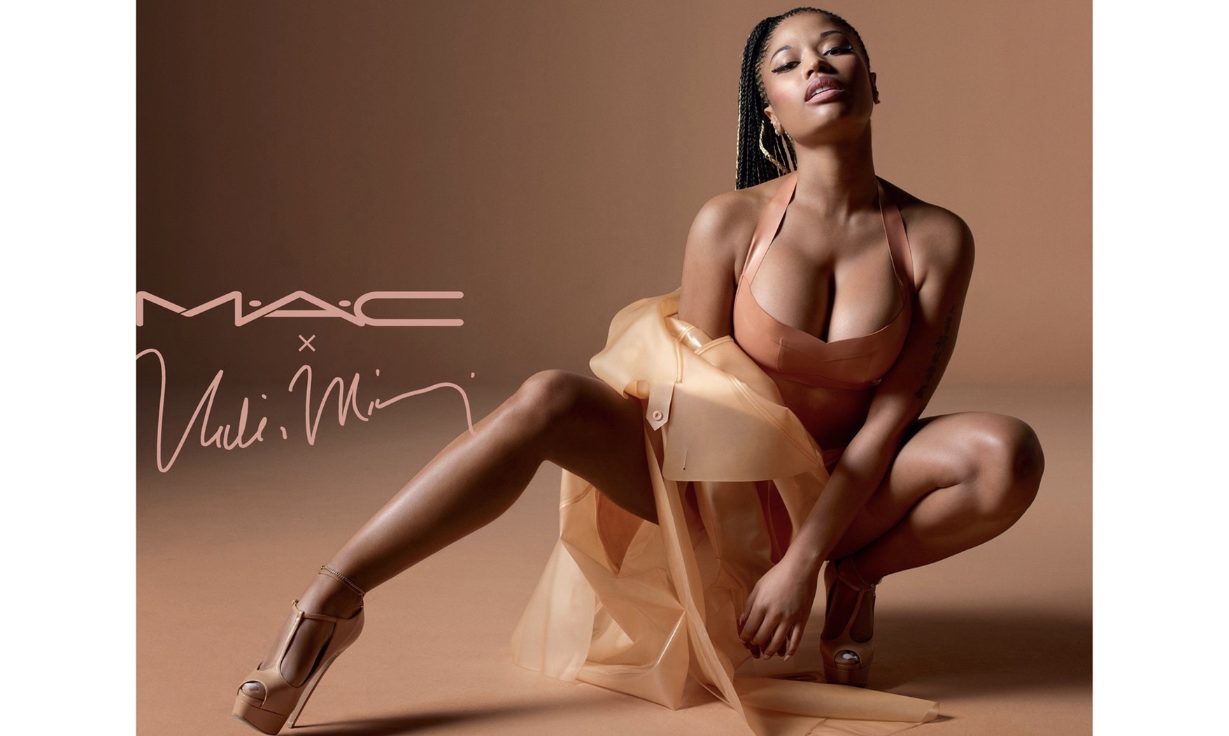 Nicki Minaj 携手 M.A.C 推出裸色唇膏系列