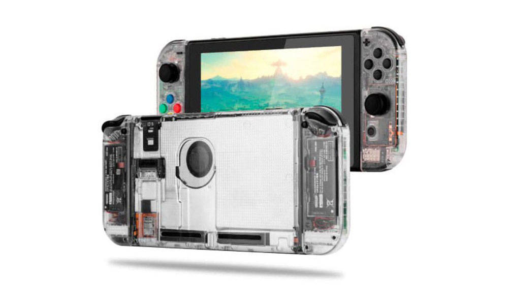 现在你的 Nintendo Switch 也可以拥有透明机壳了
