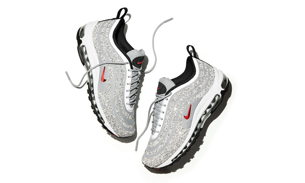 配有施华洛世奇水晶的 Nike Air Max 97 LX “银子弹” 即将发售