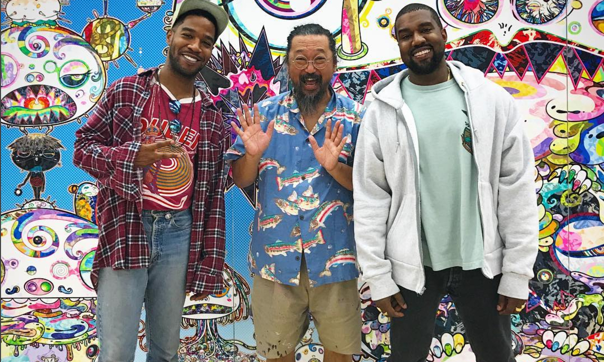 Kanye West 和 Kid Cudi 传出将与村上隆合作的消息