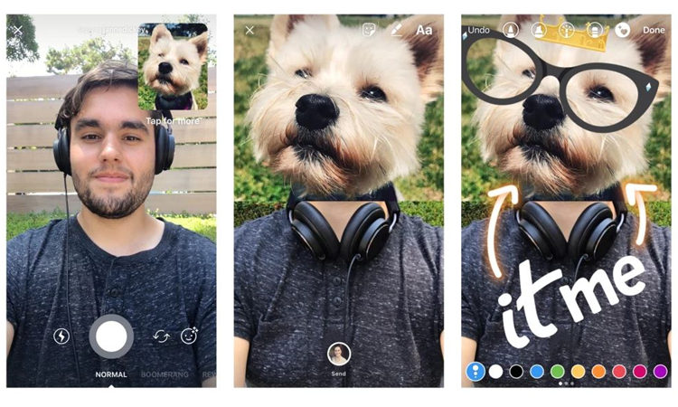 Instagram Direct 图片回复功能更新，让你跟朋友的对话更有趣