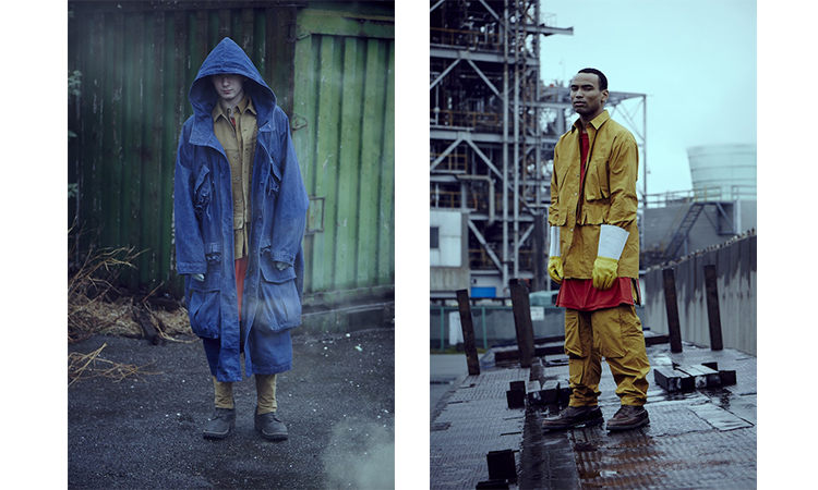 Humis 的 2017 秋冬系列 Lookbook ,灵感来自军事技术装备