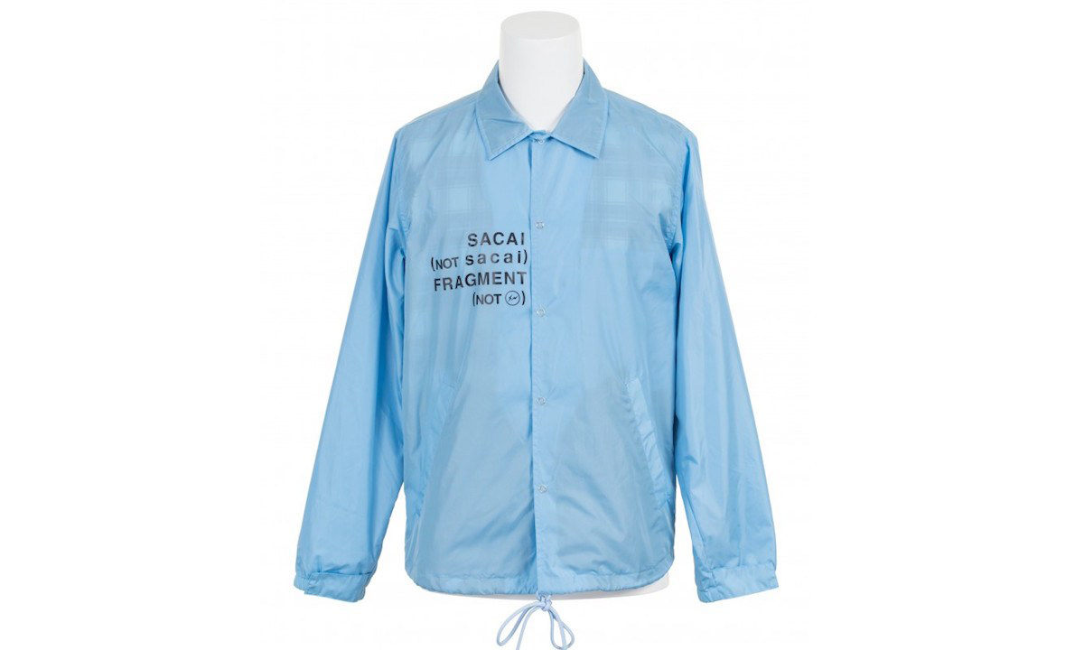 sacai x fragment design 联名系列现已登陆 colette 开售