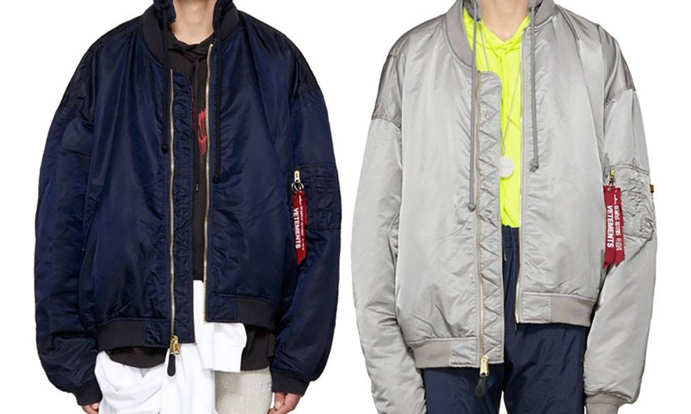 VETEMENTS x Alpha Industries 打造 2017 秋冬联乘系列
