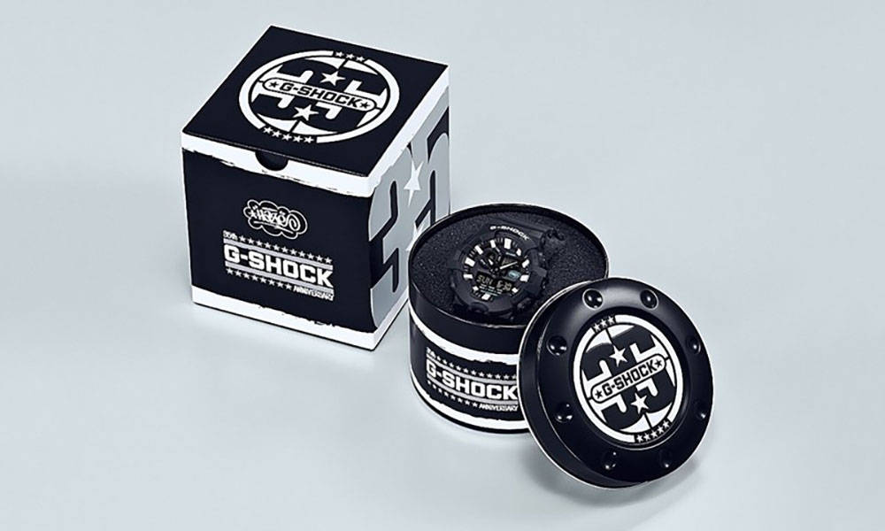 G-SHOCK x ERIC HAZE 打造 35 周年纪念表款