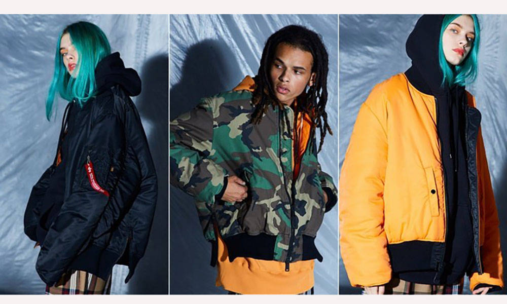 Alpha Industries x monkey time 打造联乘飞行夹克系列