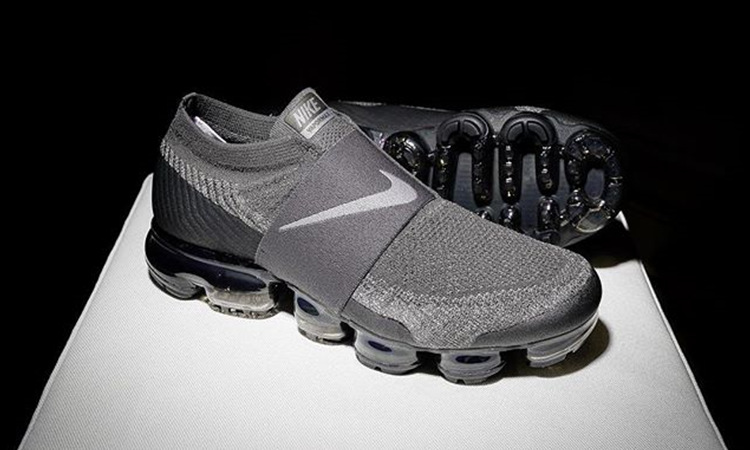 来看看 Nike Air VaporMax Laceless 最新的灰黑配色