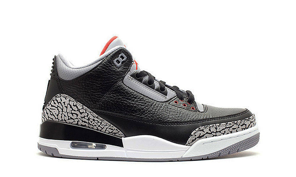 疑似 Air Jordan III “Black Cement” 发售日期敲定