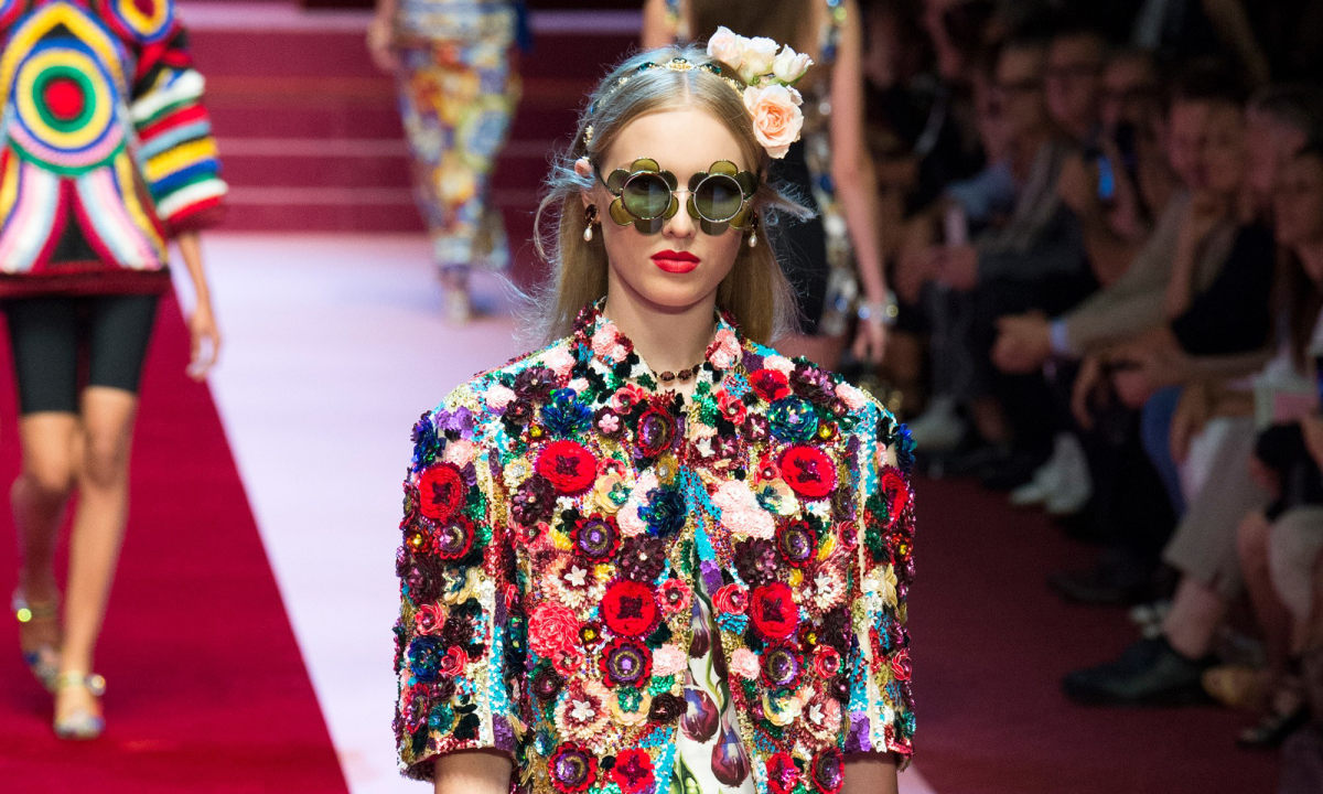 珠光宝气的 Dolce & Gabbana 2018 春夏系列秀场回顾