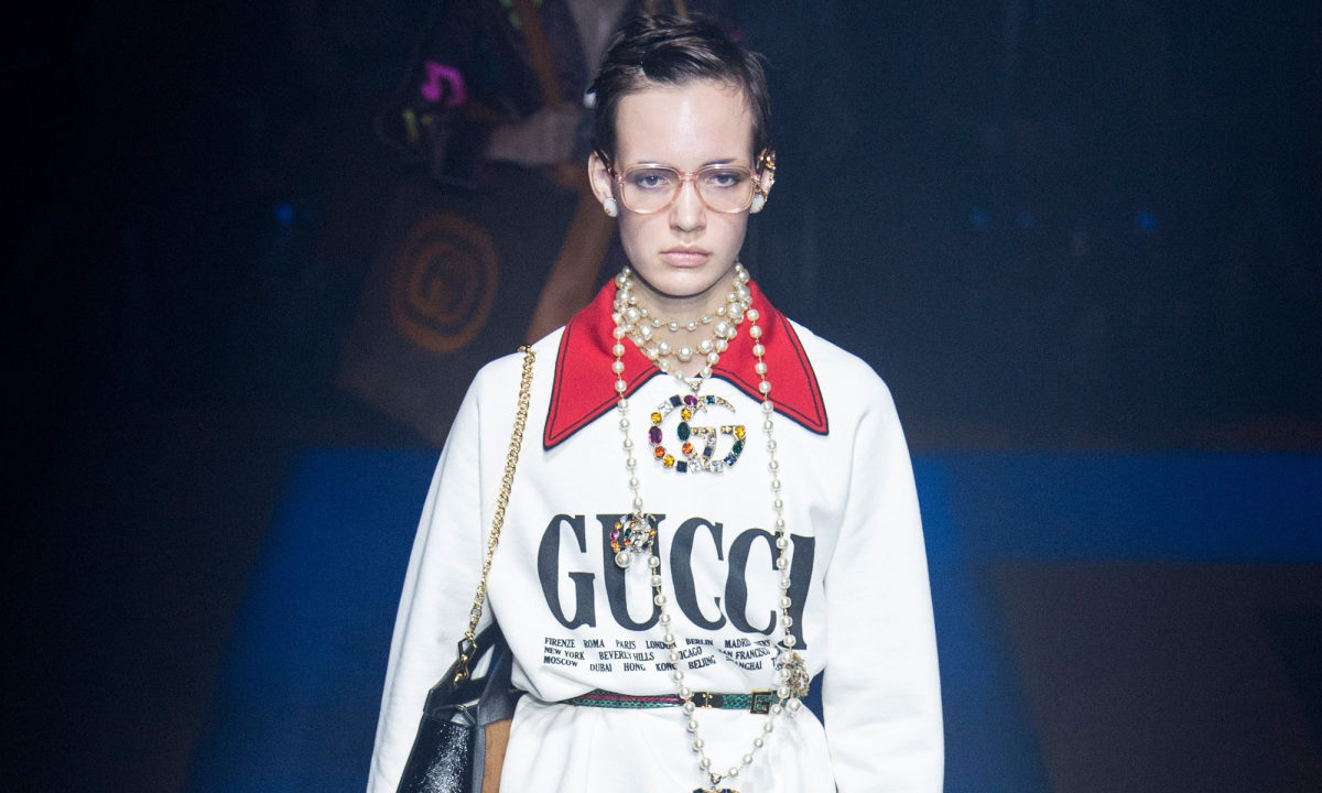 Gucci 2018 春夏成衣系列秀场直击