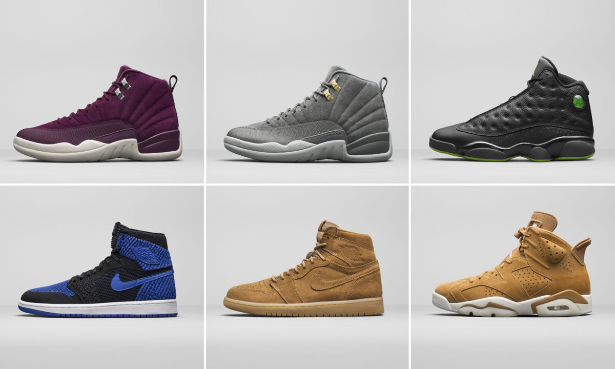 抢先预览 Jordan Brand 假日系列发售鞋款