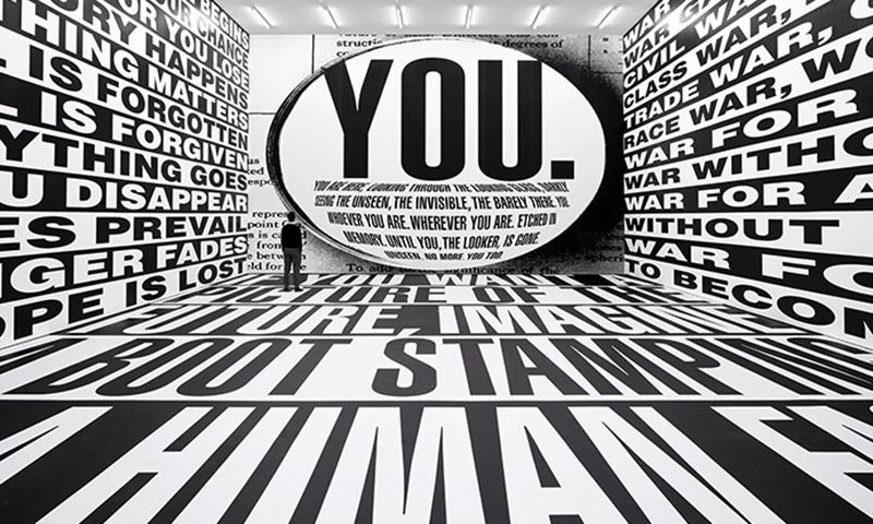 Barbara Kruger 新展《FOREVER》正在柏林进行中