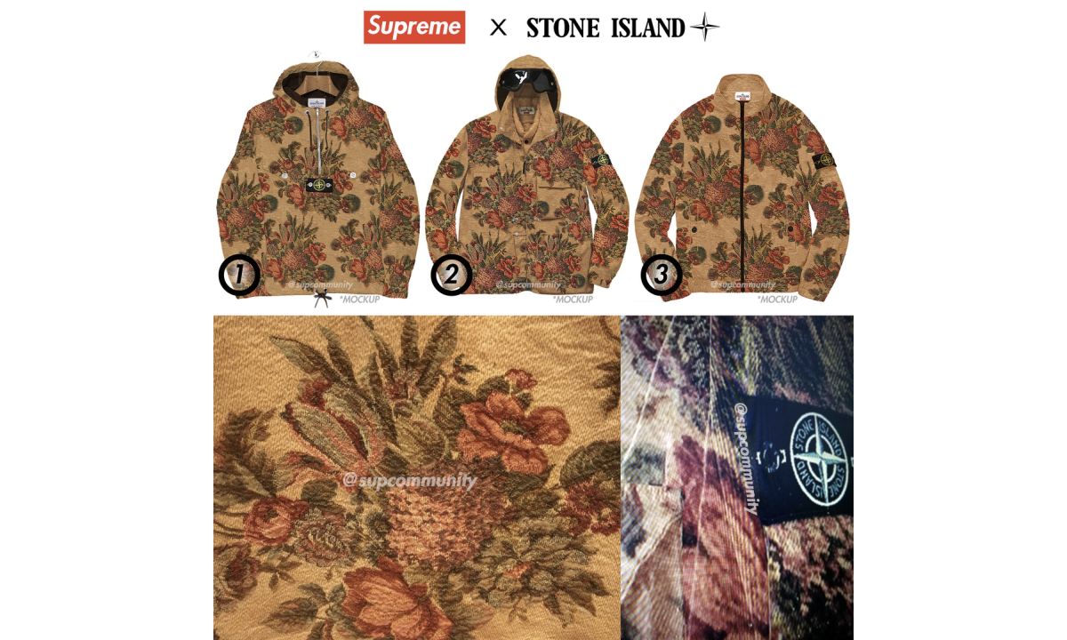 Supreme x Stone Island 2017 秋冬合作款单品一览