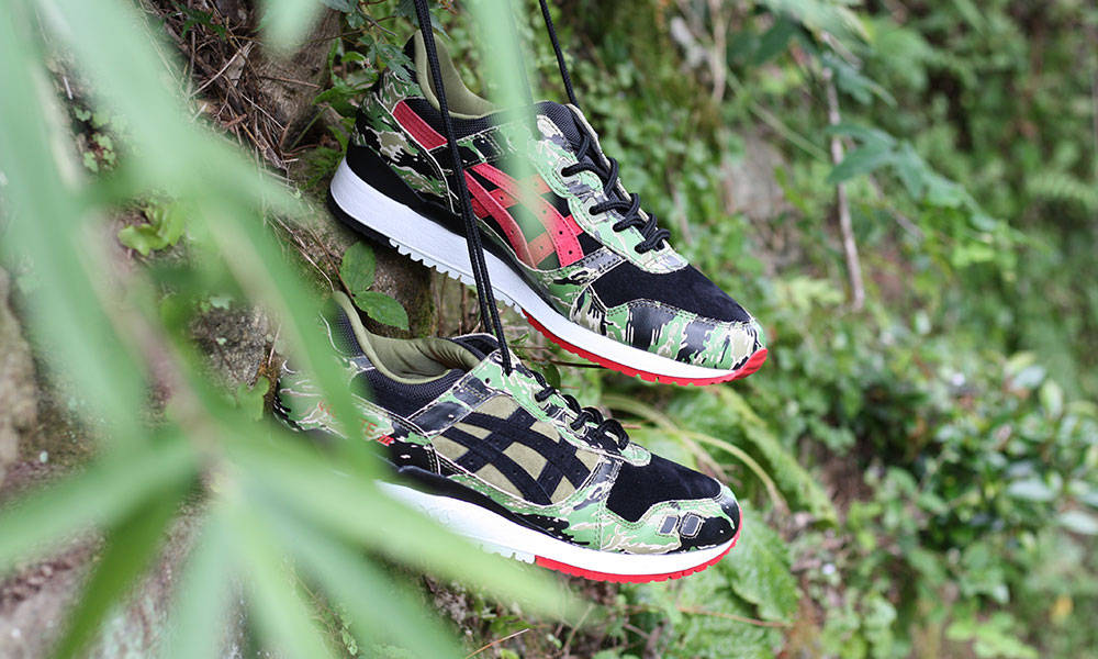 atmos x ASICS Tiger 联乘款 GEL-LYTE III “Green Camo” 配色即将开售