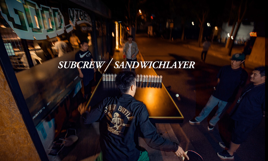 SandwichLayer x Subcrew 联名 “Street Battle” 夹克即将发售