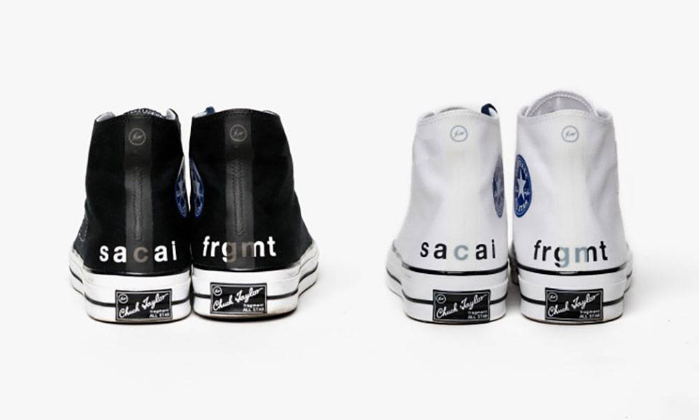 sacai x fragment design x CONVERSE Chuck Taylor 1970s 无预警开卖