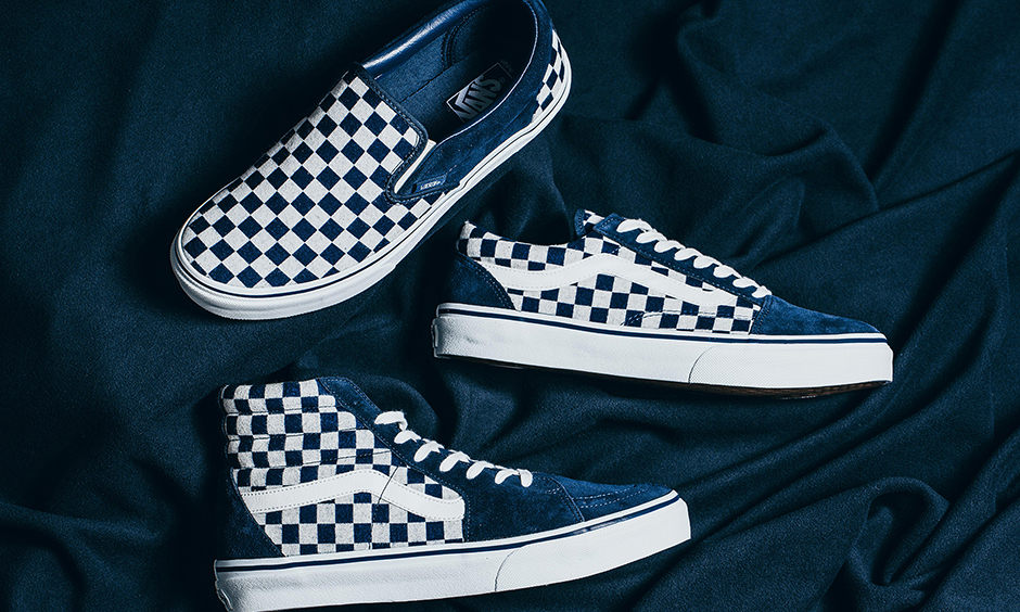 独特蓝染，Vans Japan Indigo 棋盘格系列即将发售