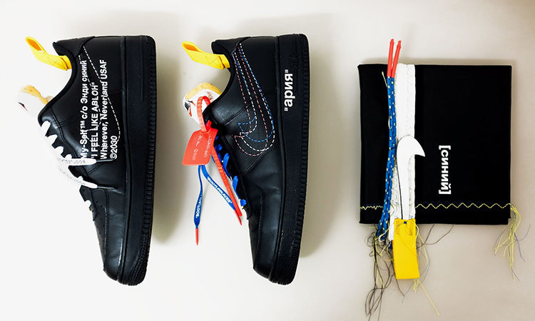 致敬 Virgil Abloh，OFF-WHITE x NikeLab Air Force 1 客制作品