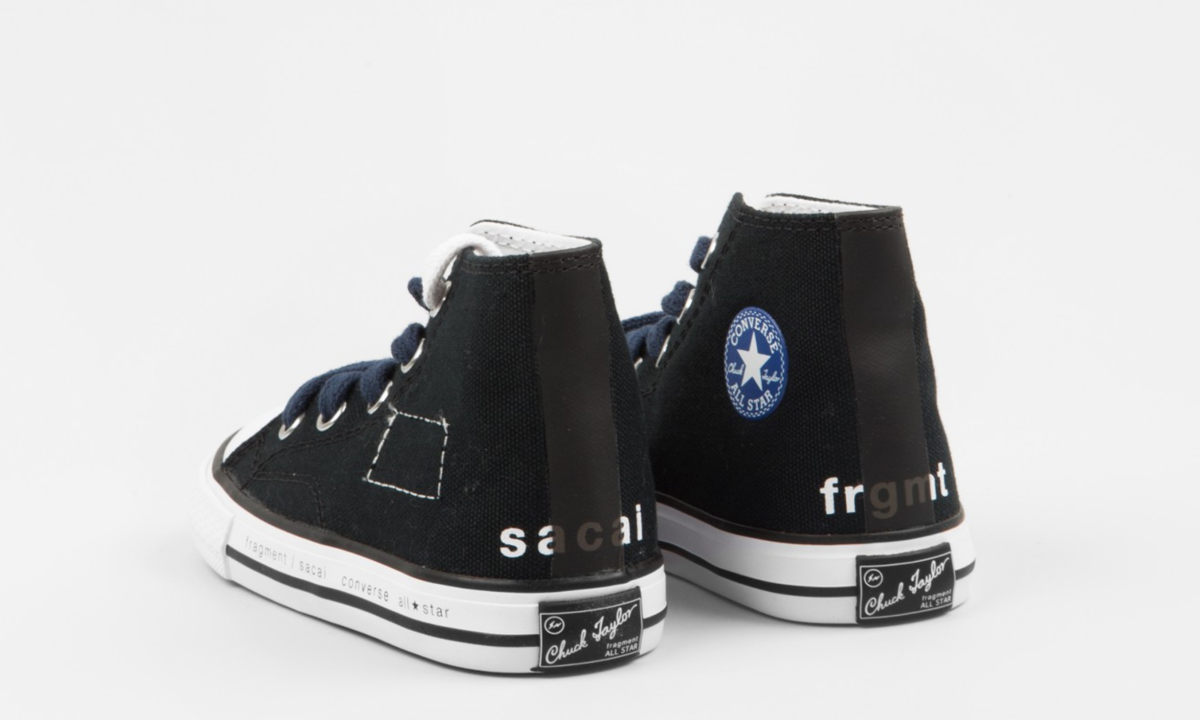 sacai 与 fragment design 和 CONVERSE 的联名还有童鞋版本