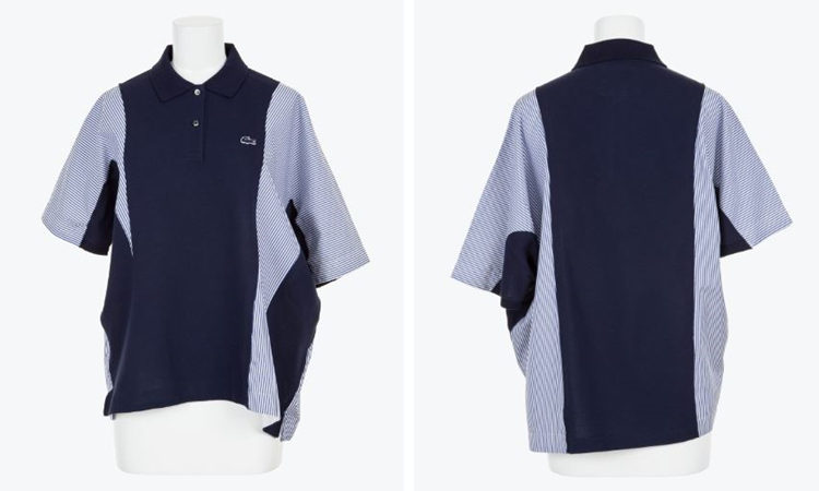 标志性解构手法，sacai x Lacoste 2017 秋冬联名系列