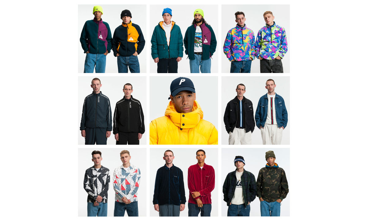 Palace 2017 冬季系列造型 Lookbook 发布