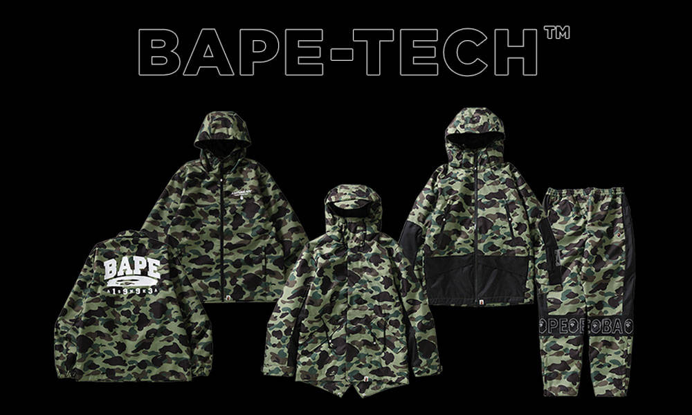 A BATHING APE® 打造 BAPE-TECH™ 系列