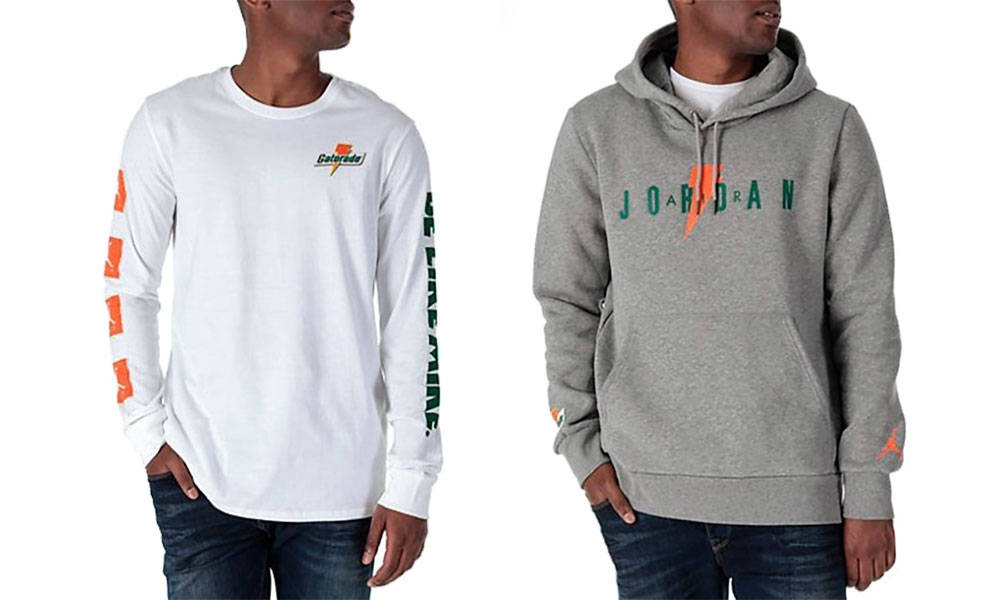 Jordan Brand x Gatorade 竟然还有服饰