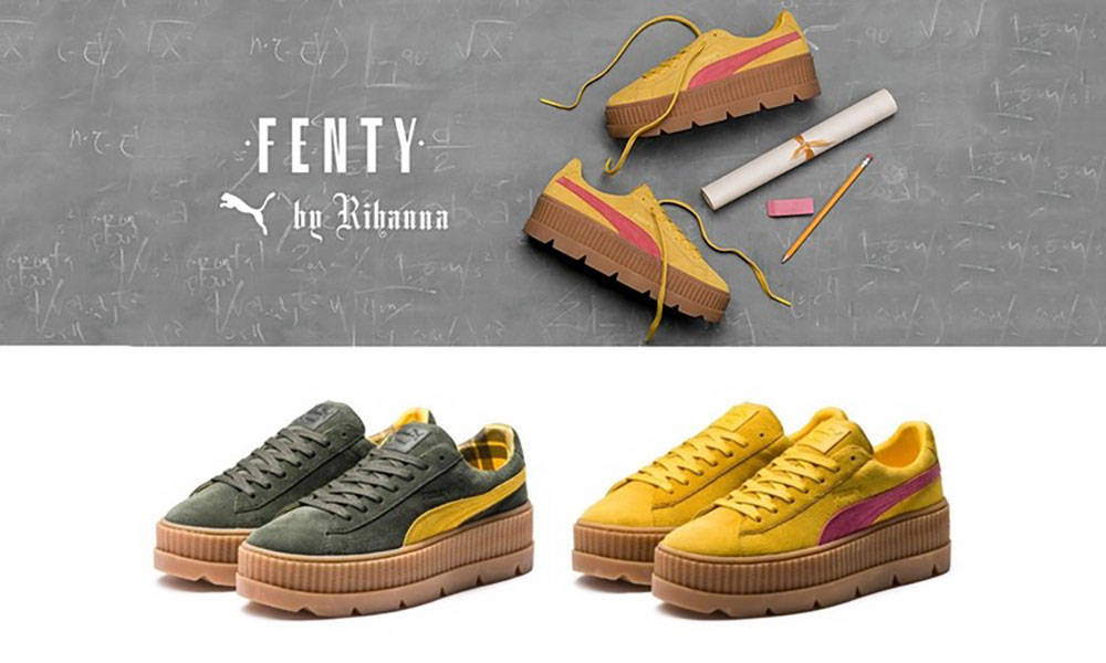 FENTY PUMA by Rihanna ￼“Cleated Creeper Suede” 新作即将发售