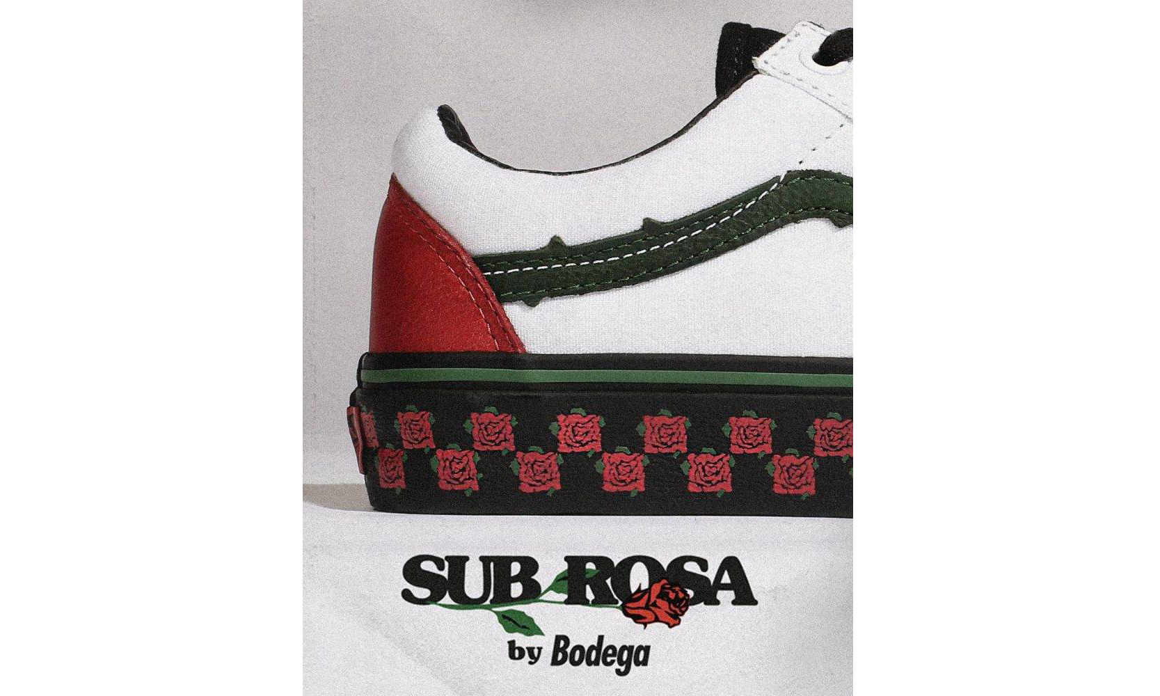 Bodega x Vans Vault 发布 “Sub Rosa” 联名鞋款
