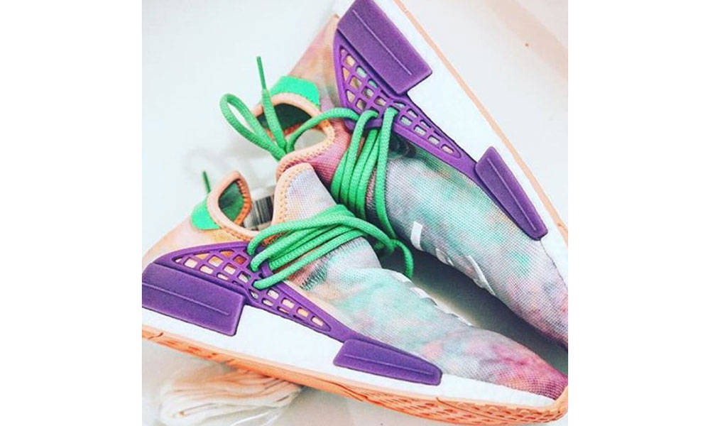Pharrell Williams x adidas Originals NMD Human Race “Holi” 实物图曝光