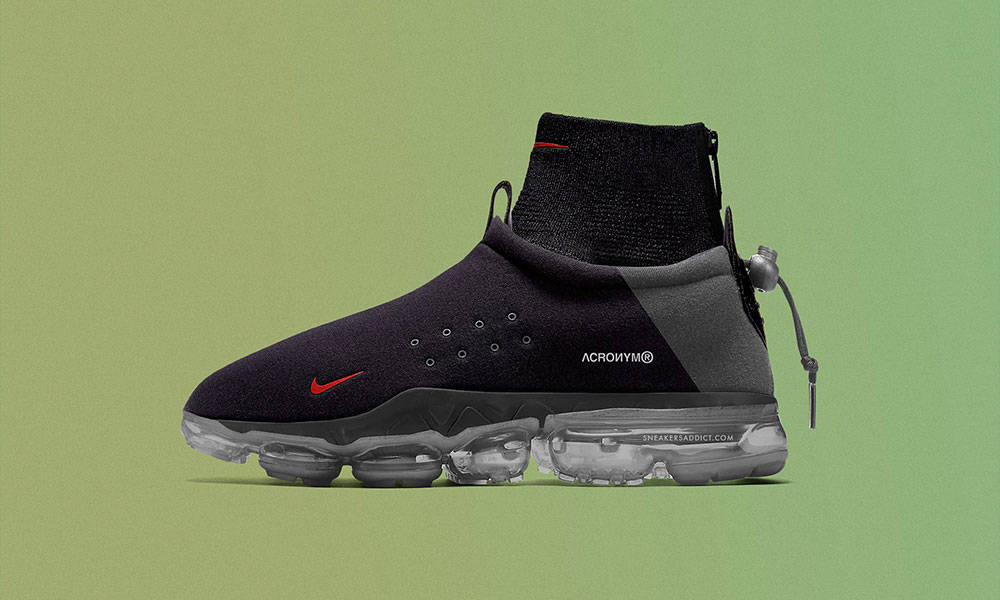 ACRONYM® x Nike Air VaporMax Flyknit Moc 联乘鞋款曝光