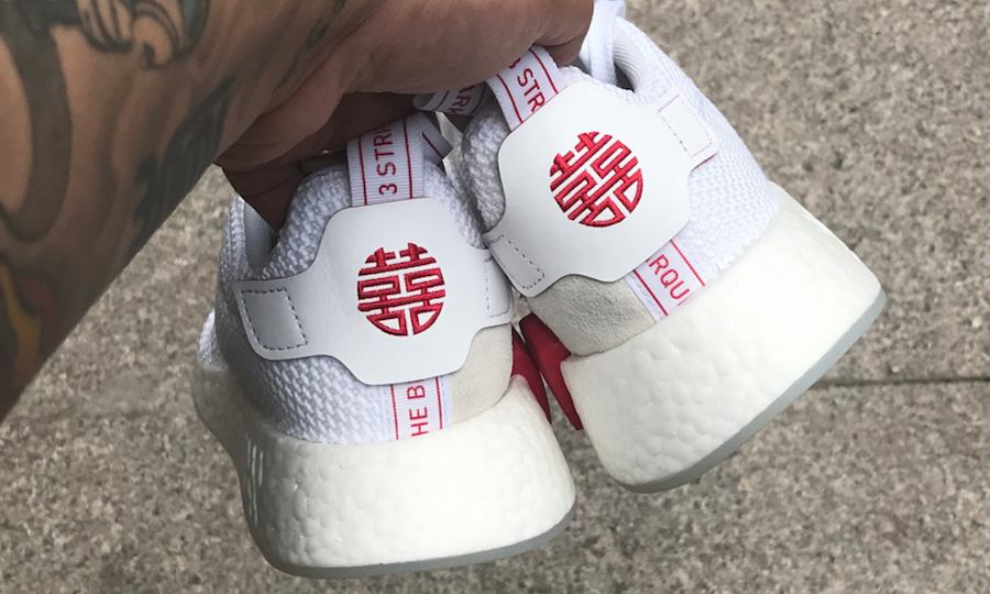 adidas NMD_R2 “囍” 中国年别注细节一览