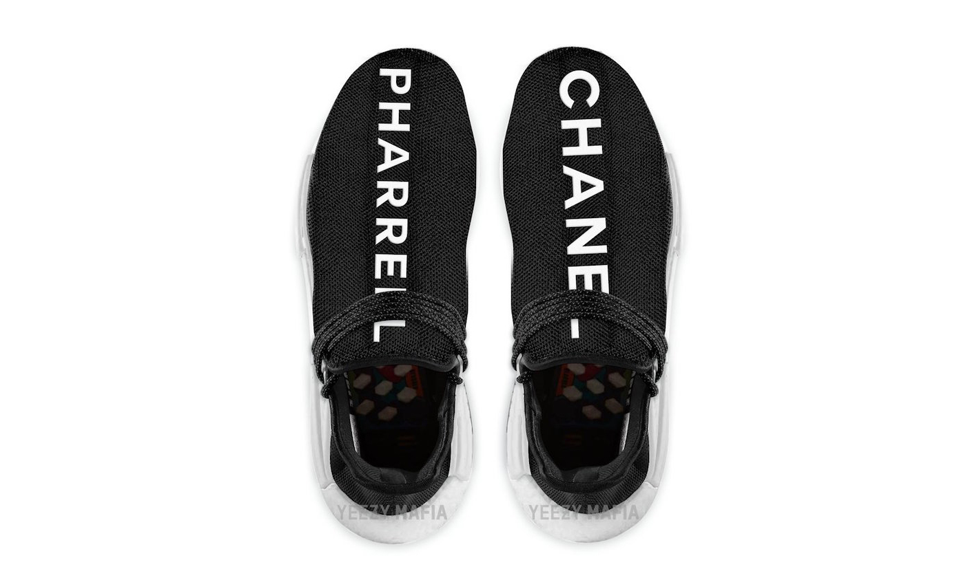 adidas Originals x Pharrell x Chanel 三方联名 Hu NMD Trail 即将发售