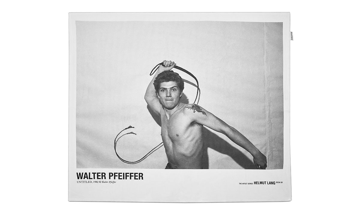 Helmut Lang 钦点 Walter Pfeiffer 开启新系列