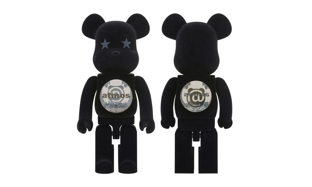 MEDICOM TOY 携手 atmos 打造全新 1000% BE@RBRICK 玩偶