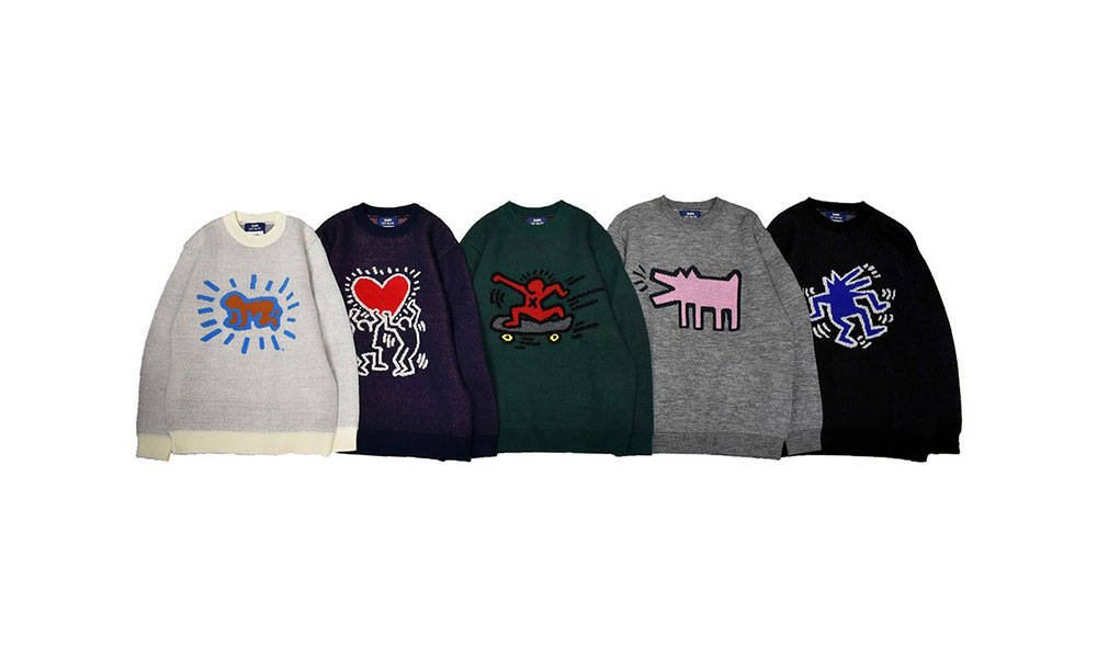 SHIPS JET BLUE 联手 Keith Haring Foundation 炮制联乘别注系列