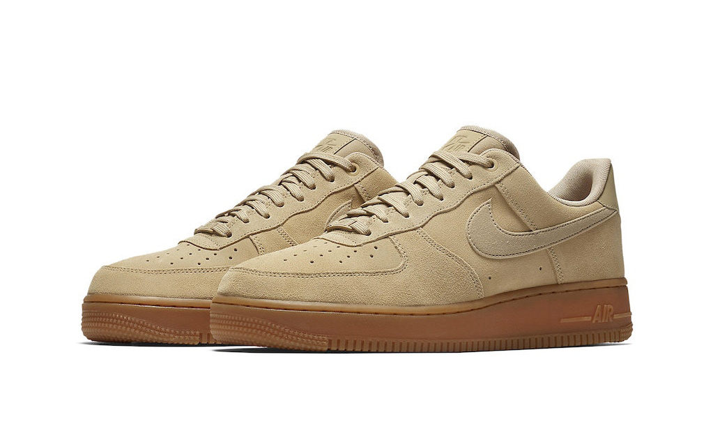 Nike Air Force 1 Low 释出最新 Mushroom Suede 配色系列