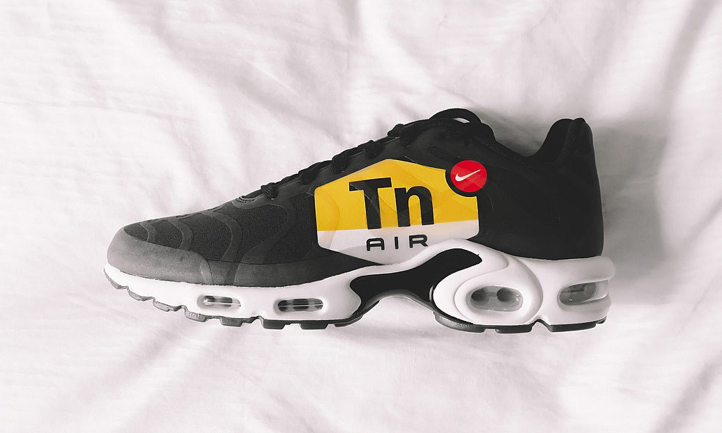 Nike Air Max Plus 的 Logo 可能要变得无敌大了