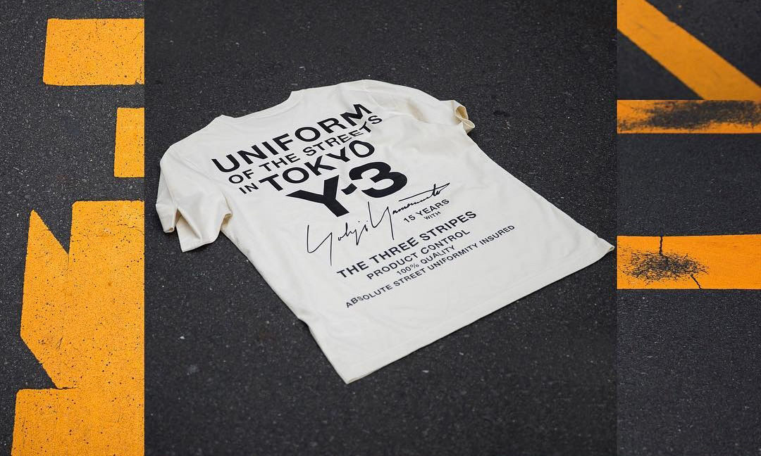 Y-3 发布 “Uniform of the Streets” 东京限定纪念 T 恤