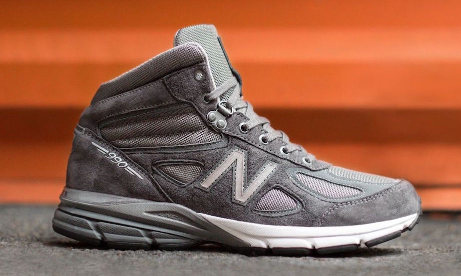 全新升级，New Balance 990v4 Mid 中帮设计下月登场